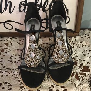 White House Black Market wedge shoes